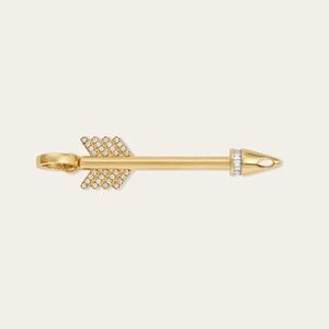 Adina Reyter Diamond Arrow Hinged Charm for Big Beads NO LOW BALLS!!